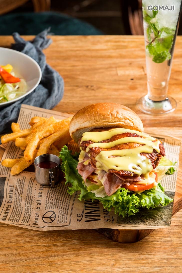 經典紐澳良起司雞腿堡