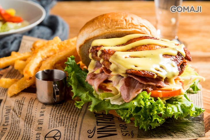 經典紐澳良起司雞腿堡