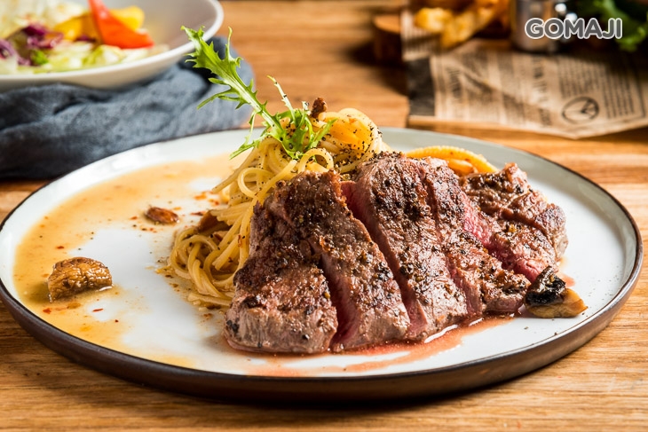 香煎牛排義大利麵