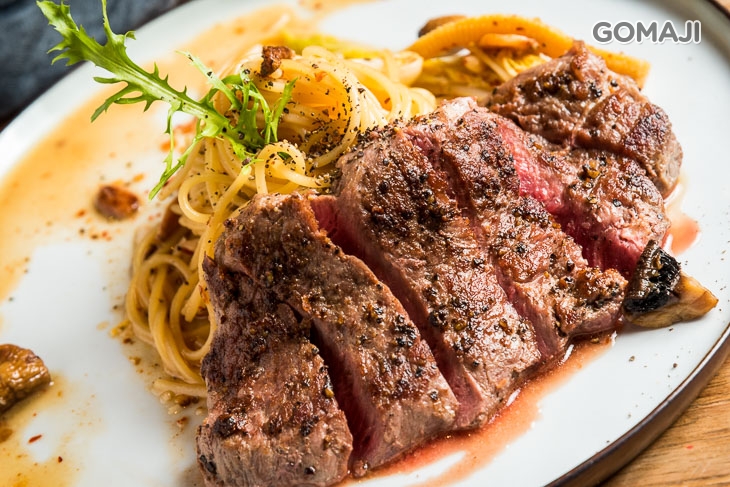 香煎牛排義大利麵