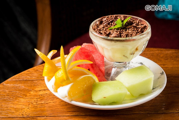 綜合水果+提拉米蘇