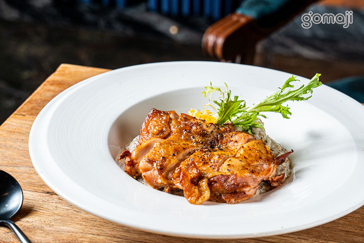 松露奶油雞腿飯