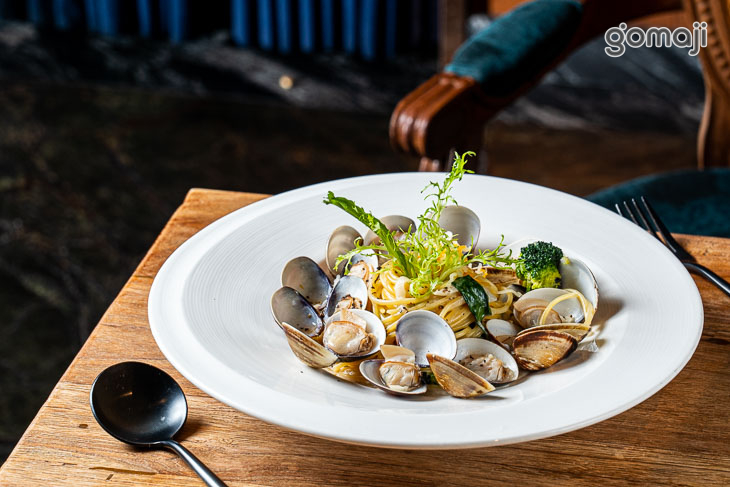 -白酒蛤蜊義大利麵-