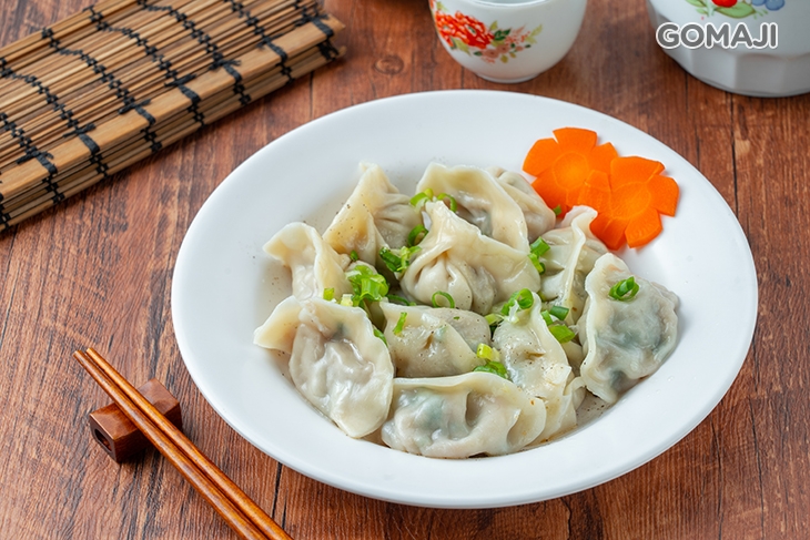 牛肉高麗菜水餃+牛肉韭菜水餃