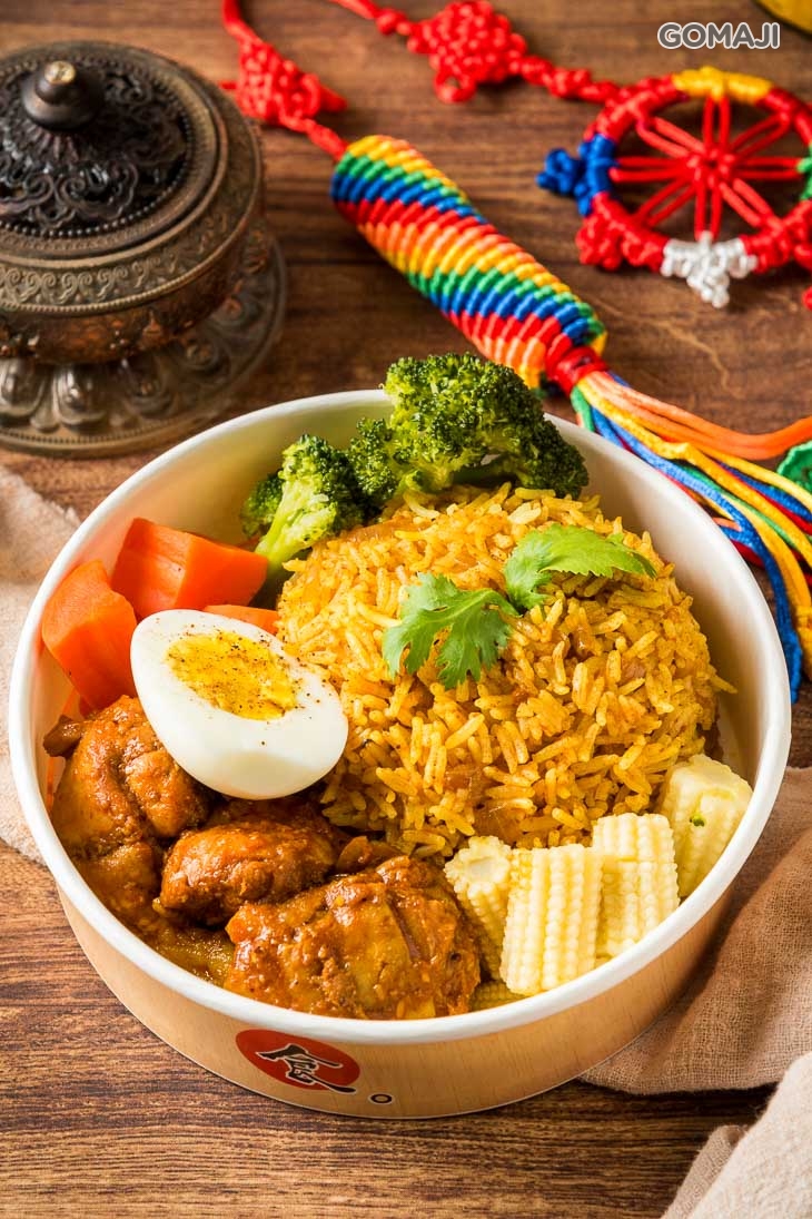 印度雞肉香料飯