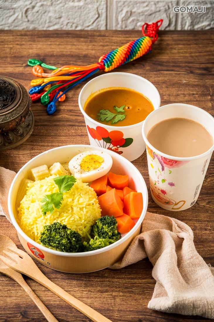 印度雞肉咖喱套餐