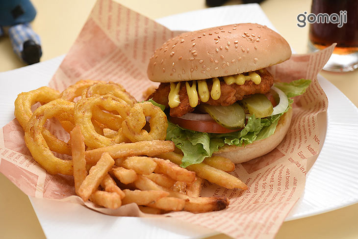 蜂蜜芥末雞腿堡