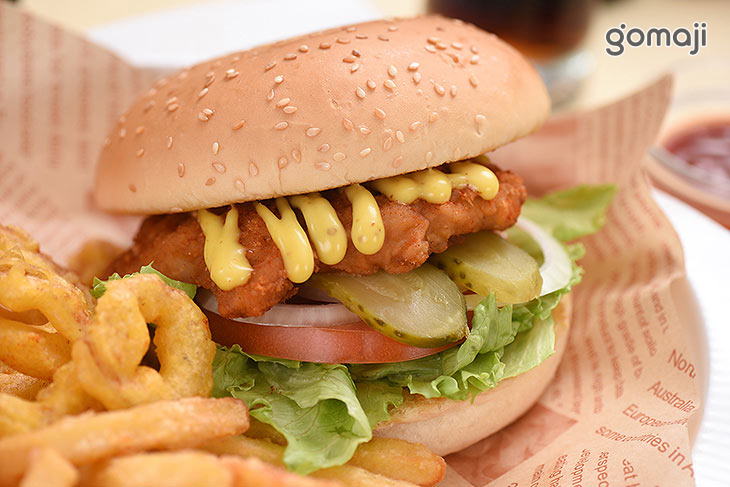 蜂蜜芥末雞腿堡