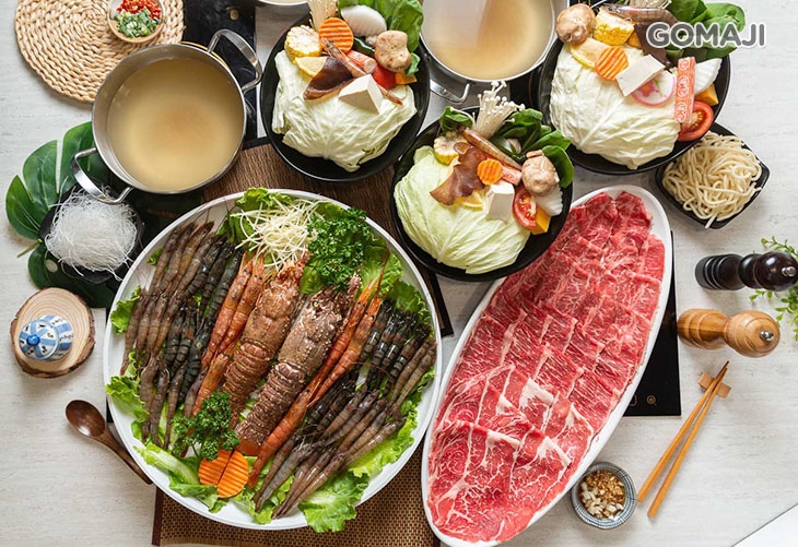 金多蝦雙龍王三人套餐