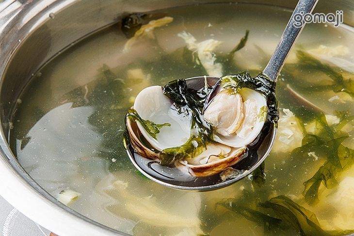 蛤蜊紫菜湯