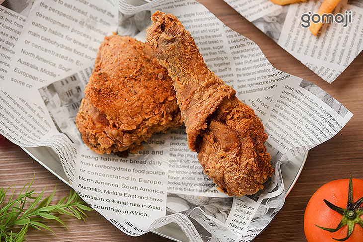 美式炸雞（雞腿+雞排）