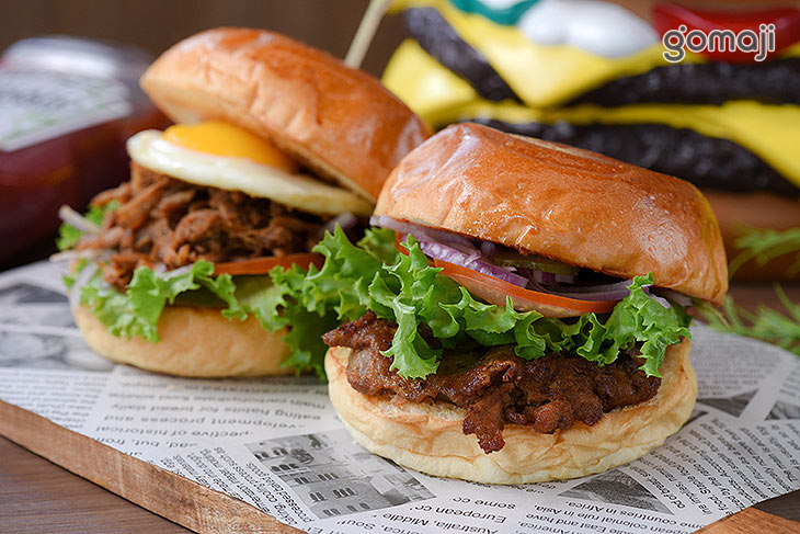 紐澳良Ｇ腿堡/慢火手撕豬堡