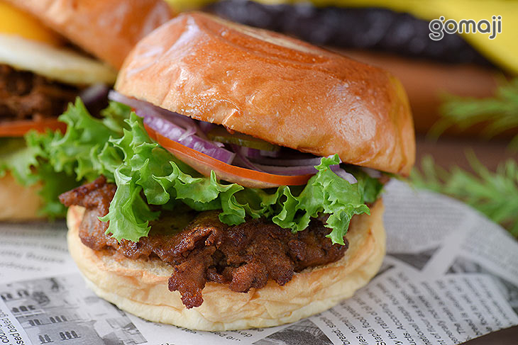 紐澳良Ｇ腿堡/慢火手撕豬堡