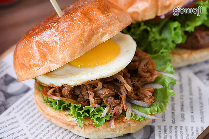 紐澳良Ｇ腿堡/慢火手撕豬堡