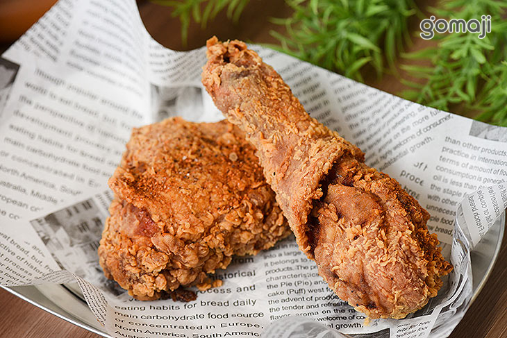 美式炸雞（雞腿+雞排）