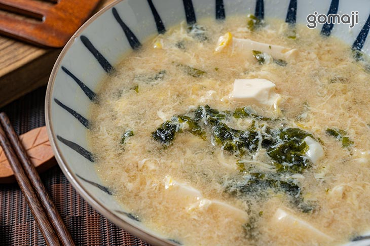 紫菜豆腐蛋花湯