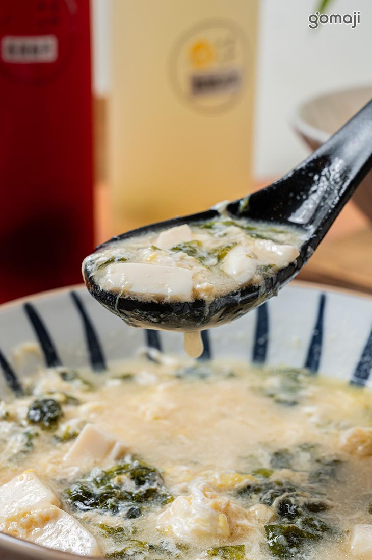 紫菜豆腐蛋花湯
