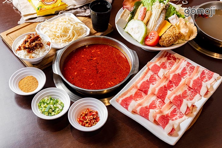  香麻蒙古麻辣湯＋美國小肥牛