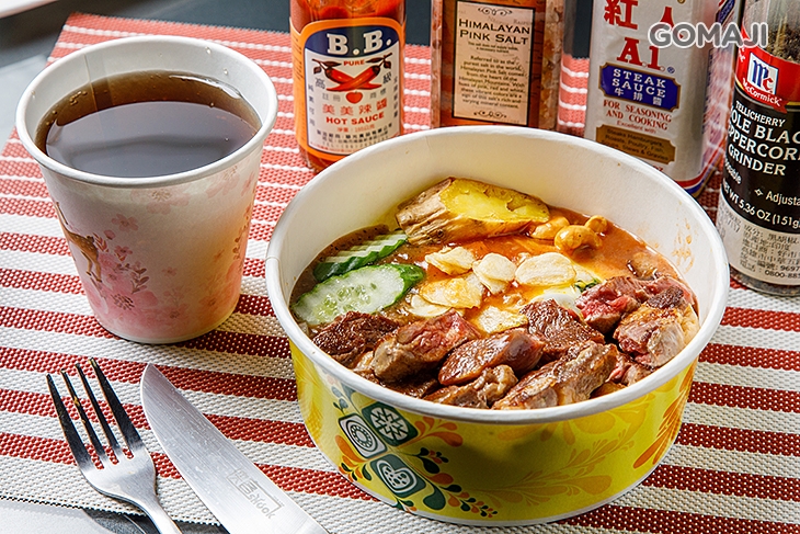 　B.特選外帶沙朗牛排餐　〈特選沙朗牛排一份 + 紅茶一杯(360c.c)〉