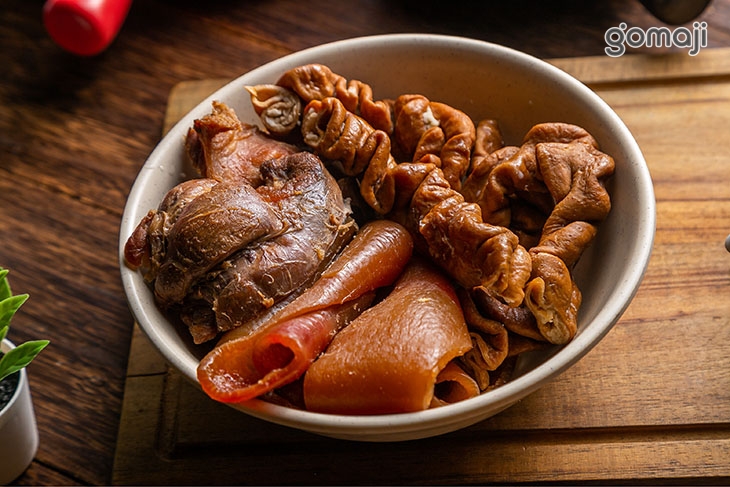 腱肉 大腸 豬皮