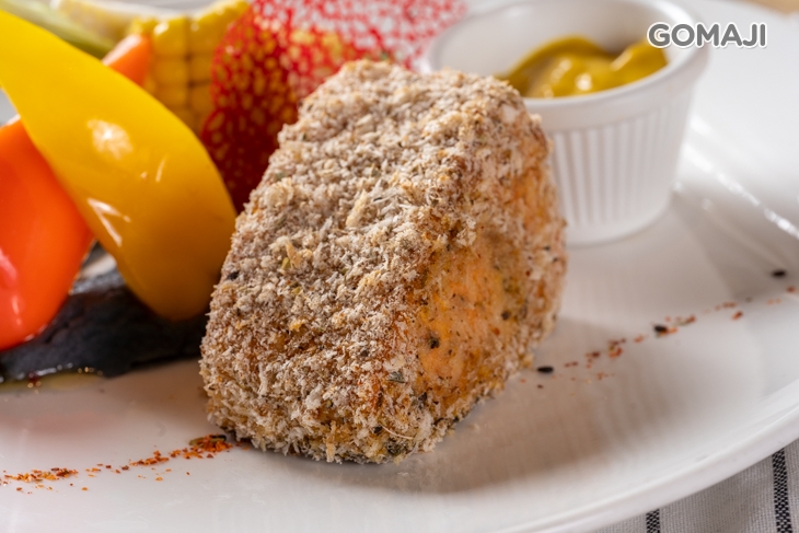  蜂蜜芥末鮭魚佐普羅旺斯燉菜