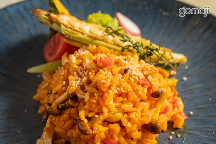 ​西班牙風味時蔬燉飯(奶蛋素)