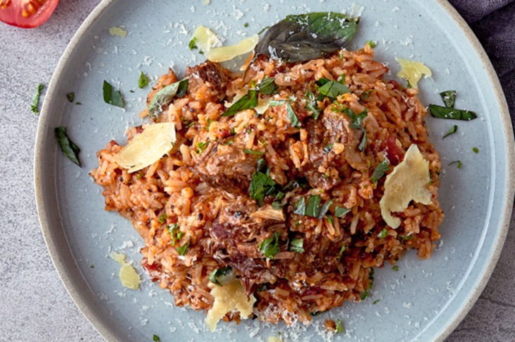 西西里茄汁牛肉燉飯