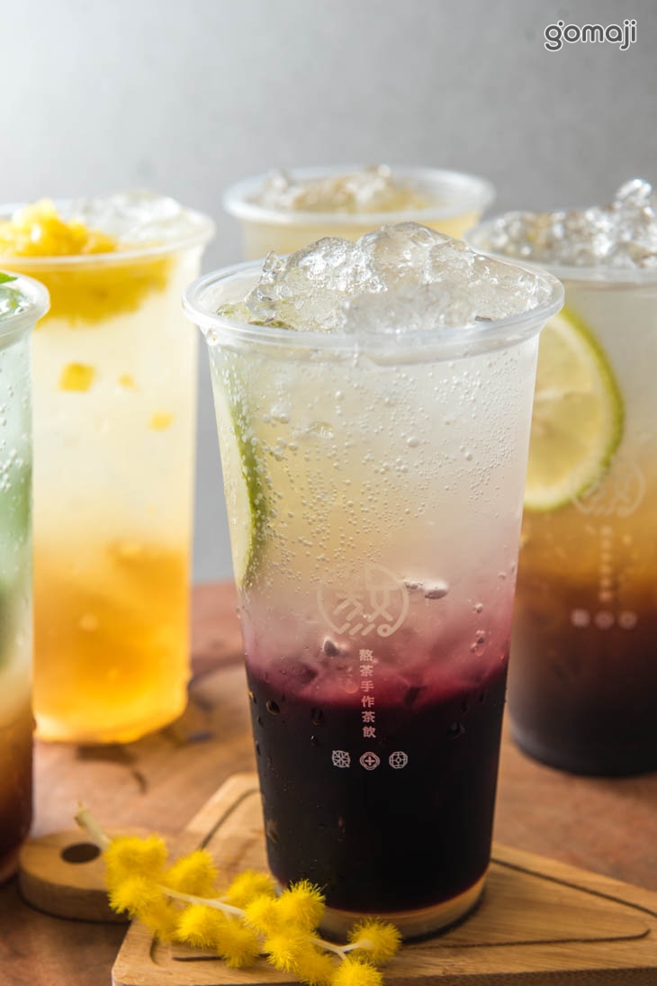 洛神梅果氣泡飲