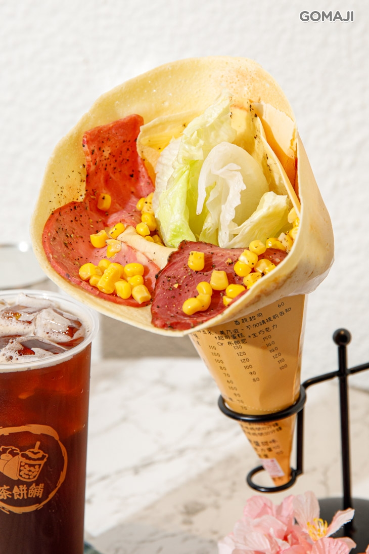 肉肉總匯可麗餅