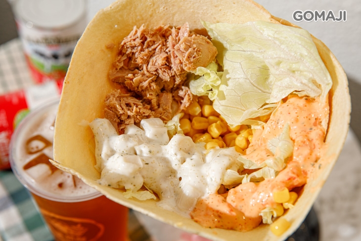 海鮮總匯可麗餅