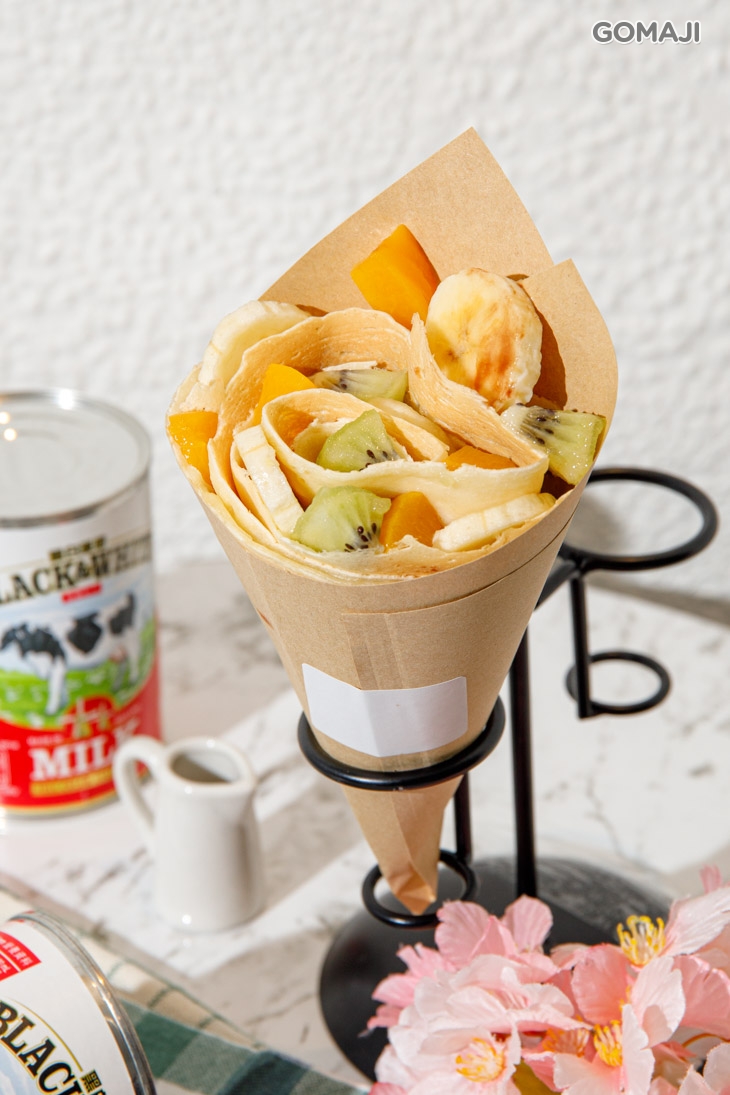 綜合鮮果卡士達可麗餅