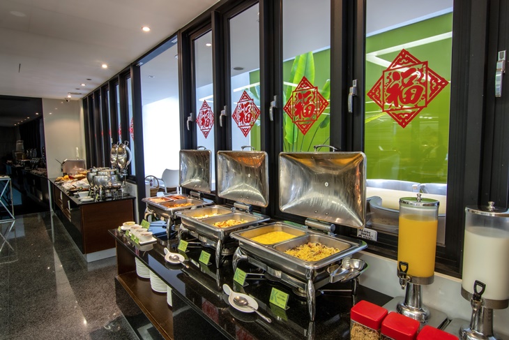 精緻中西式自助早餐