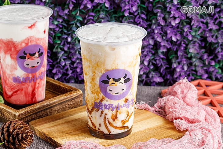 黑糖粉條酸奶多