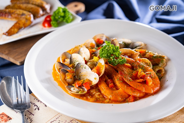 西班牙海鮮燉飯(紅醬)