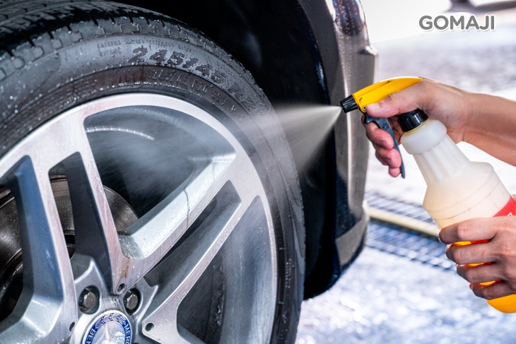 鋁圈深層鐵粉去汙垢