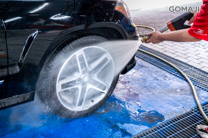 鋁圈深層鐵粉去汙垢