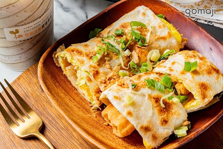 母雞蛋煎餅：功夫油條