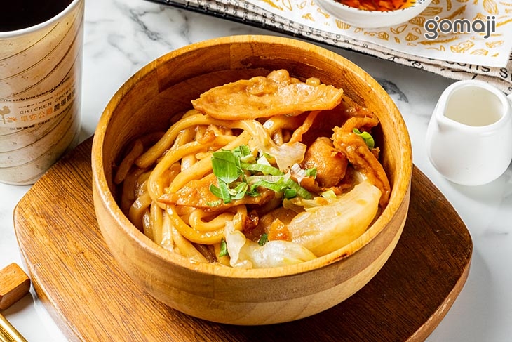 烏冬熱熱炒：原味熱炒(豬)