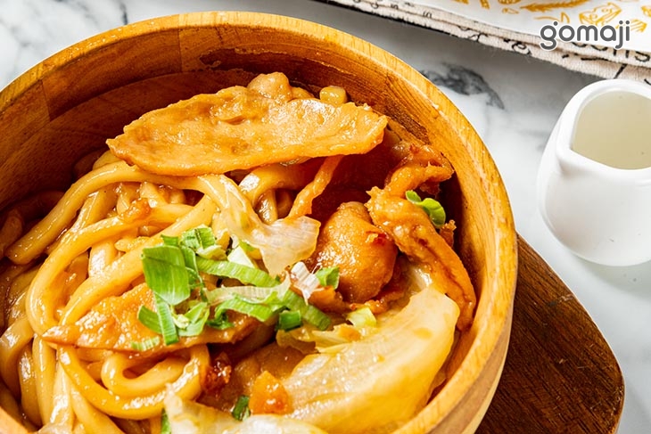 烏冬熱熱炒：原味熱炒(豬)