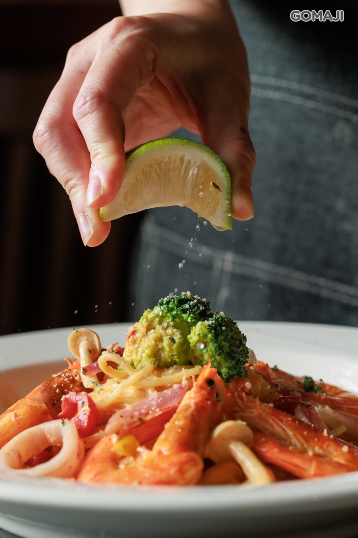 南洋檸檬海鮮義大利麵