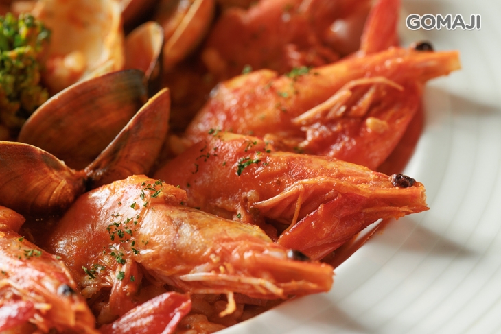 波隆那紅酒肉醬海鮮總匯燉飯