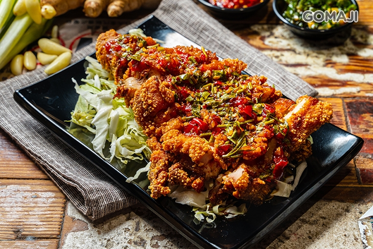 椒麻雞腿飯
