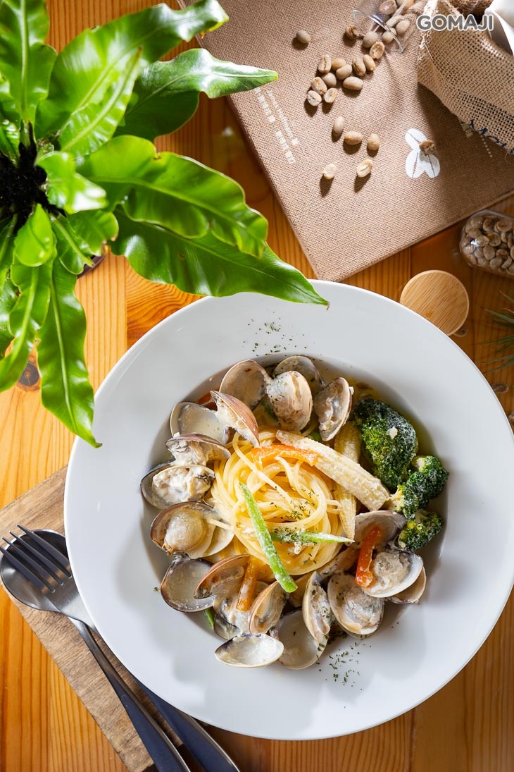 奶油白酒蛤蠣義大利麵