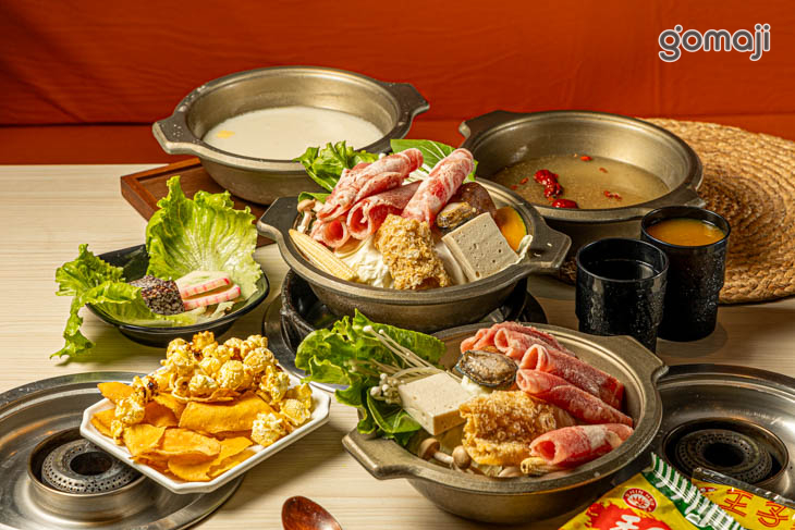 人氣鍋物雙人組合+自助吧無限享用