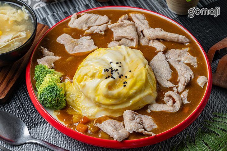 歐姆咖哩飯(雞肉)