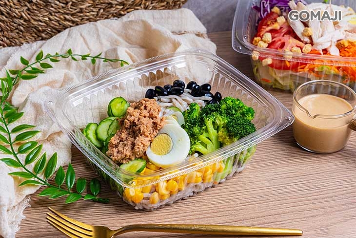 胡麻鮪魚冷拌麵 