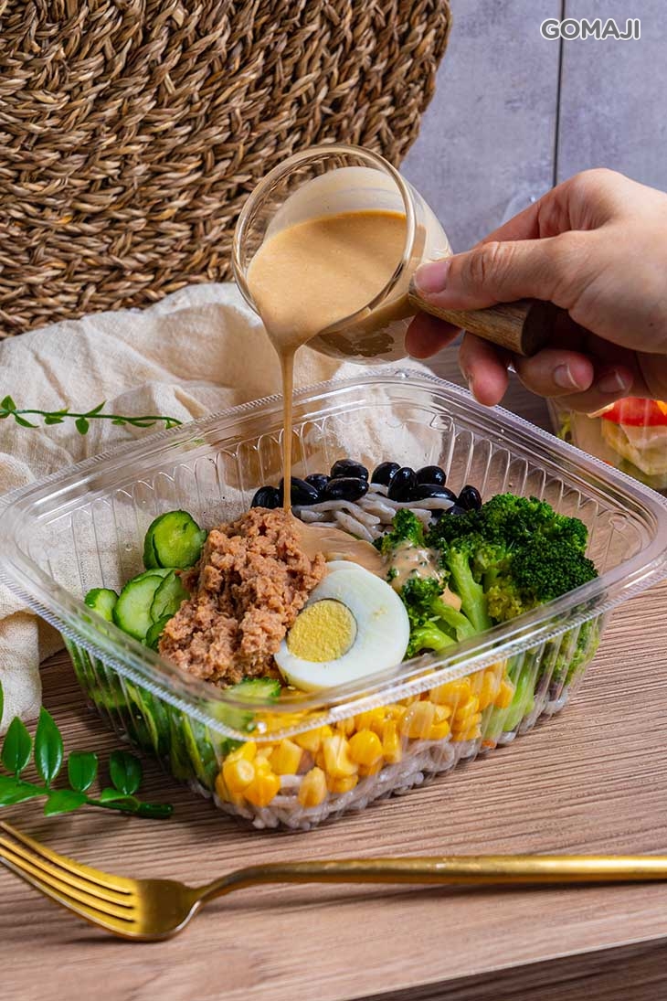 胡麻鮪魚冷拌麵 