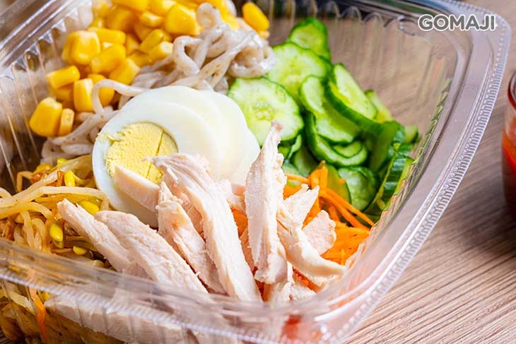 韓式辣雞冷拌麵 