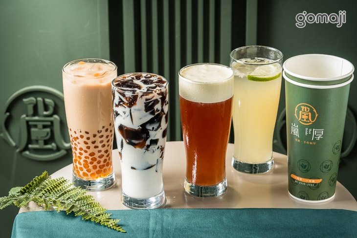 嵐厚茶飲．手作仙草