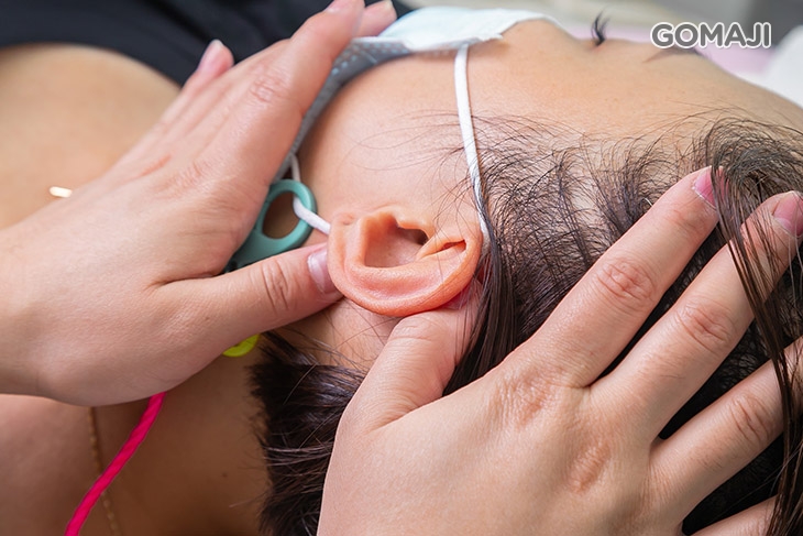 耳部經絡點穴舒壓